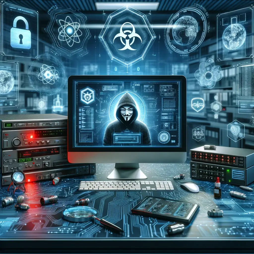 Imagem representativa de um hacker sobre funcionamento da ferramentas de pentest